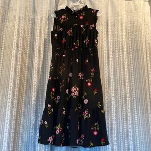 Kate Spade Floral Midi Smock Dress